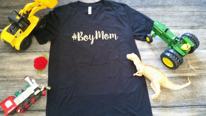 Boy mom Tee