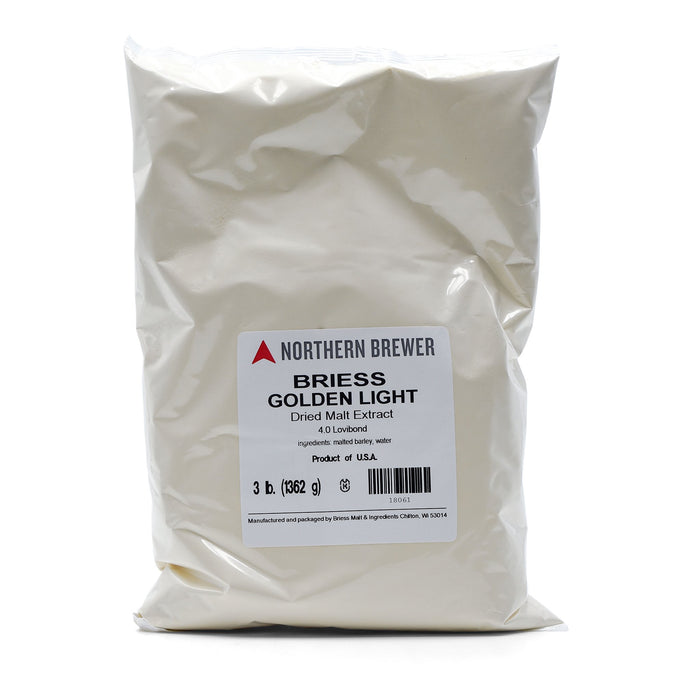 3-pound bag of Golden Dry Malt Extract