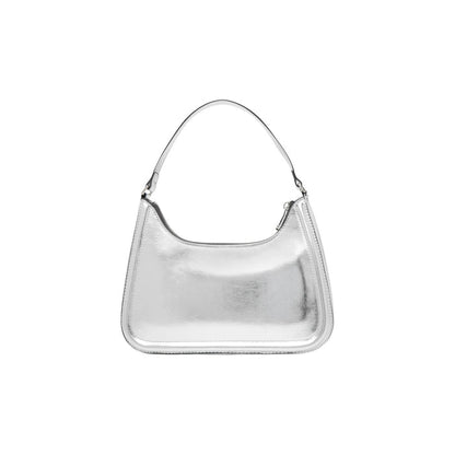 Calvin Klein Tasche BOLD CK METALLIC SHOULDER BAG (silber)
