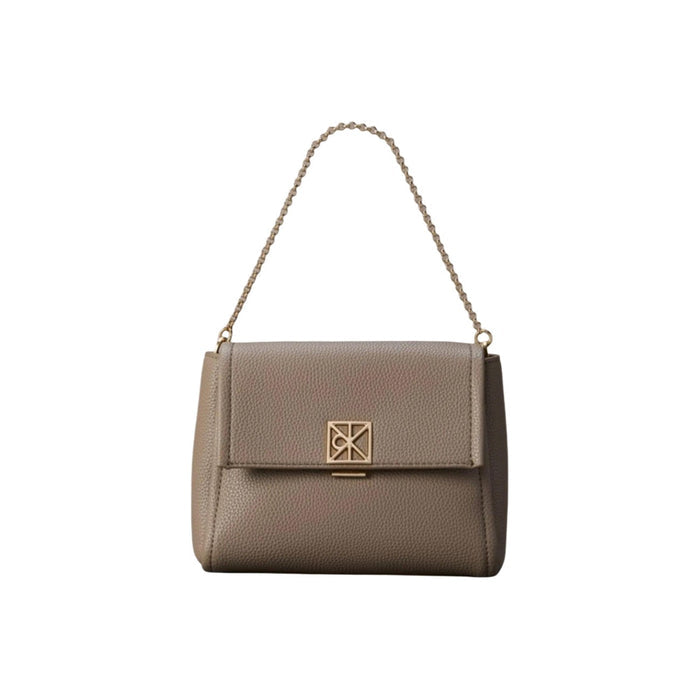 Calvin Klein Tasche EMBLEM HW PEBBLE CROSSBODY 20 (grau)