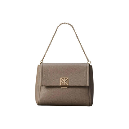Calvin Klein Tasche EMBLEM HW PEBBLE CROSSBODY 20 (grau)