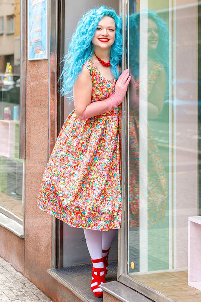 Amanda Candyland Swing Dress