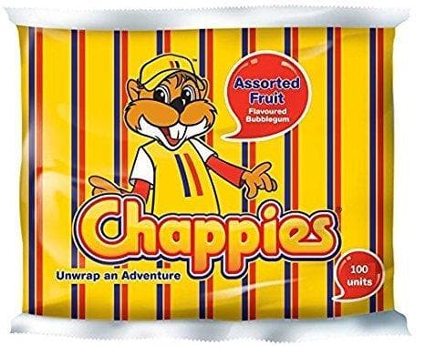 Chappies Assorted Fruit (100 Pcs) from South Africa - AubergineFoods.com