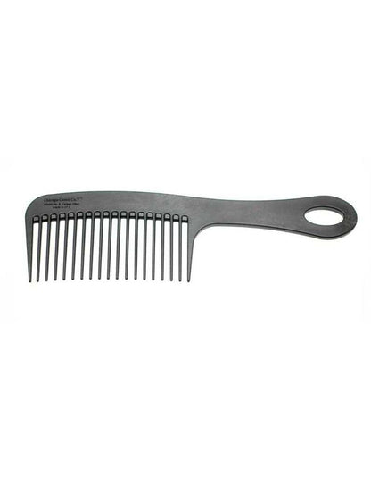 Carbon fiber detangling and styling comb for curly hair