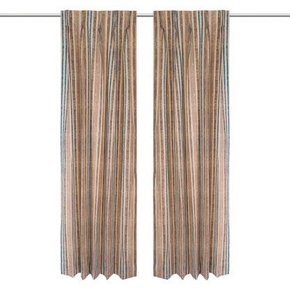 Classic Stripe Cotton (100% Cotton) Drapes