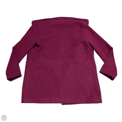 Coat Parka By Ann Taylor In Purple, Size: Xs
