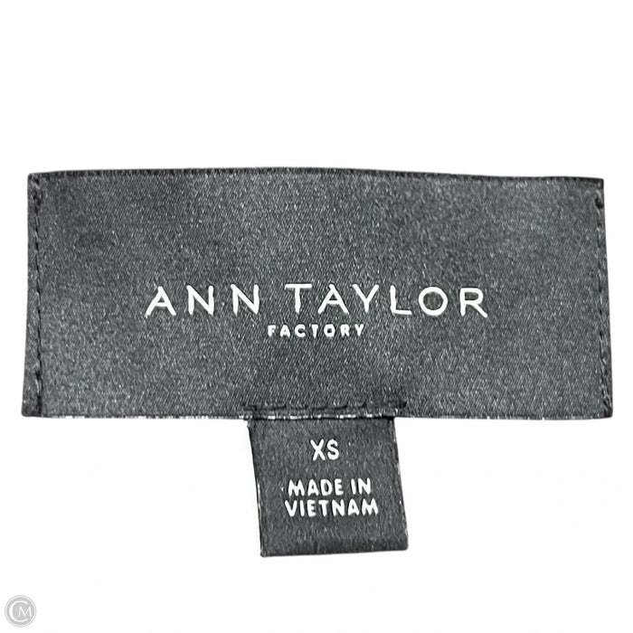 Coat Parka By Ann Taylor In Purple, Size: Xs