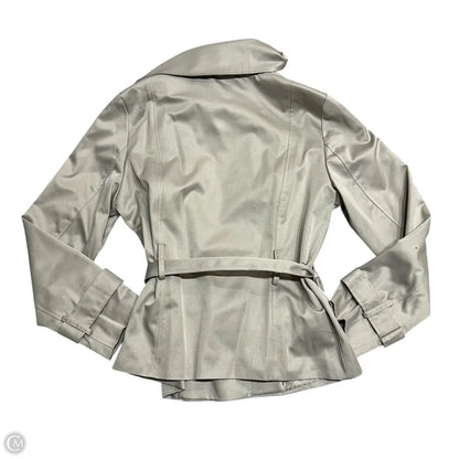 Coat Trench Coat By Eden Court In Tan, Size: L