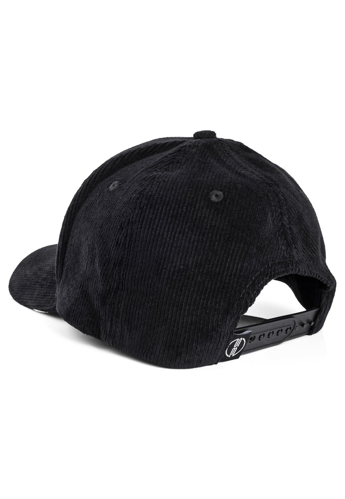 Blackskies-Cord-Baseball-Cap-Ebony-4