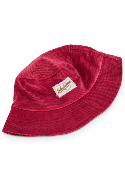 BS-BU-004-Blackskies-Crimson-Bucket-Hat-Maroon-Cord
