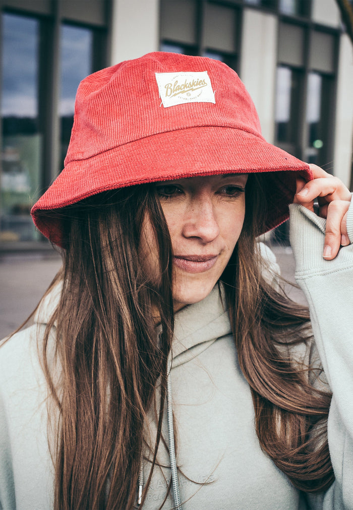 Blackskies-Crimson-Bucket-Hat-Red-Maroon-Cord-Fisher-Cap-2-2