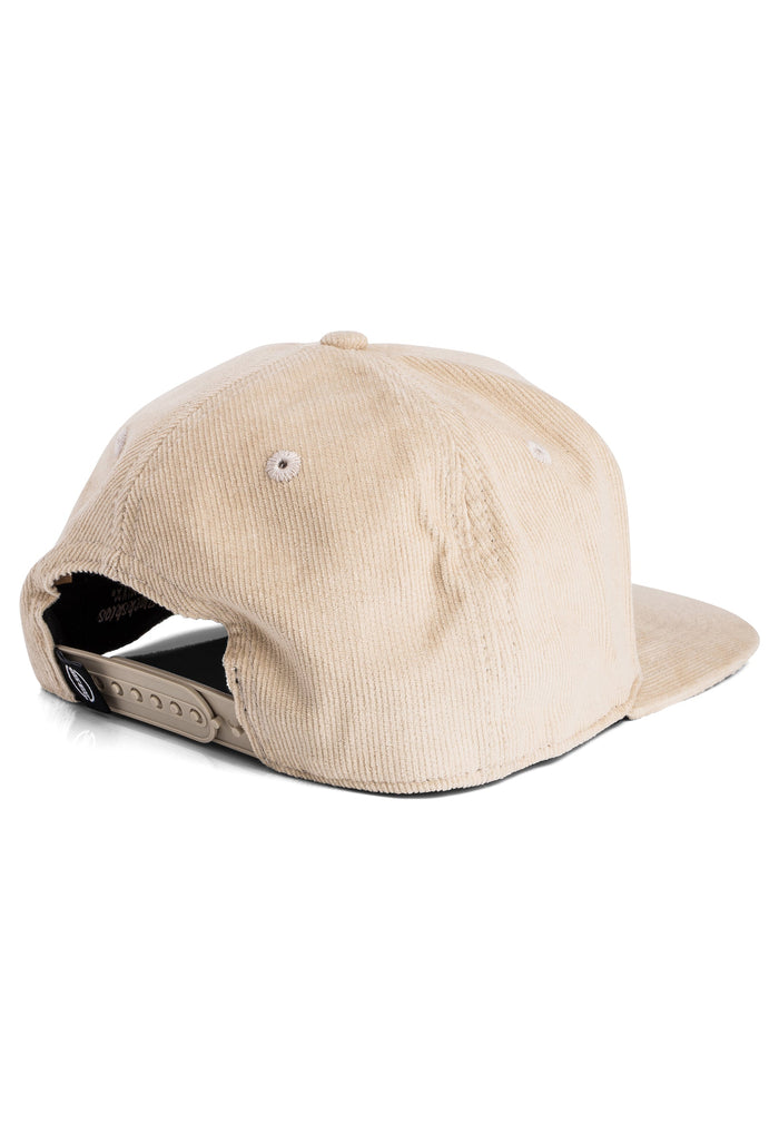 Blackskies-Ivory-Snapback-Cap-Baseball-Hat-Cream-Beige-Snap-Closure
