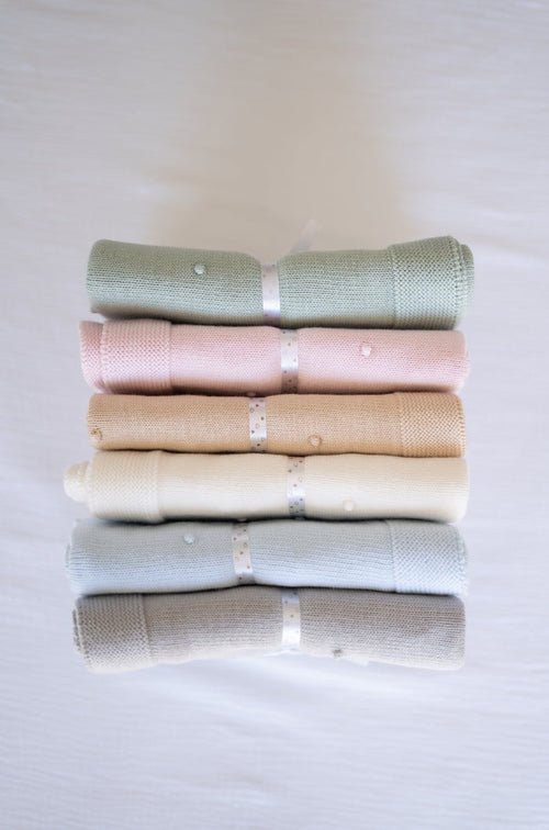 Cotton Knit Blanket