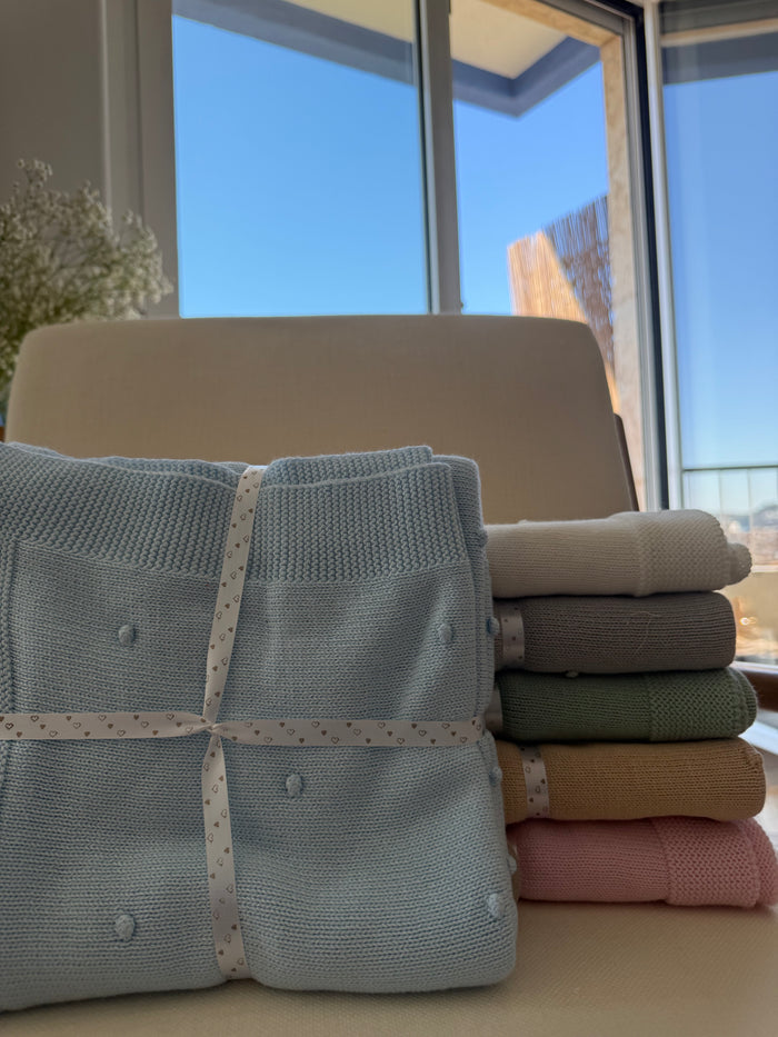 Cotton Knit Blanket