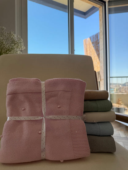 Cotton Knit Blanket