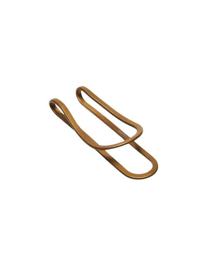 Low-profile titanium money clip