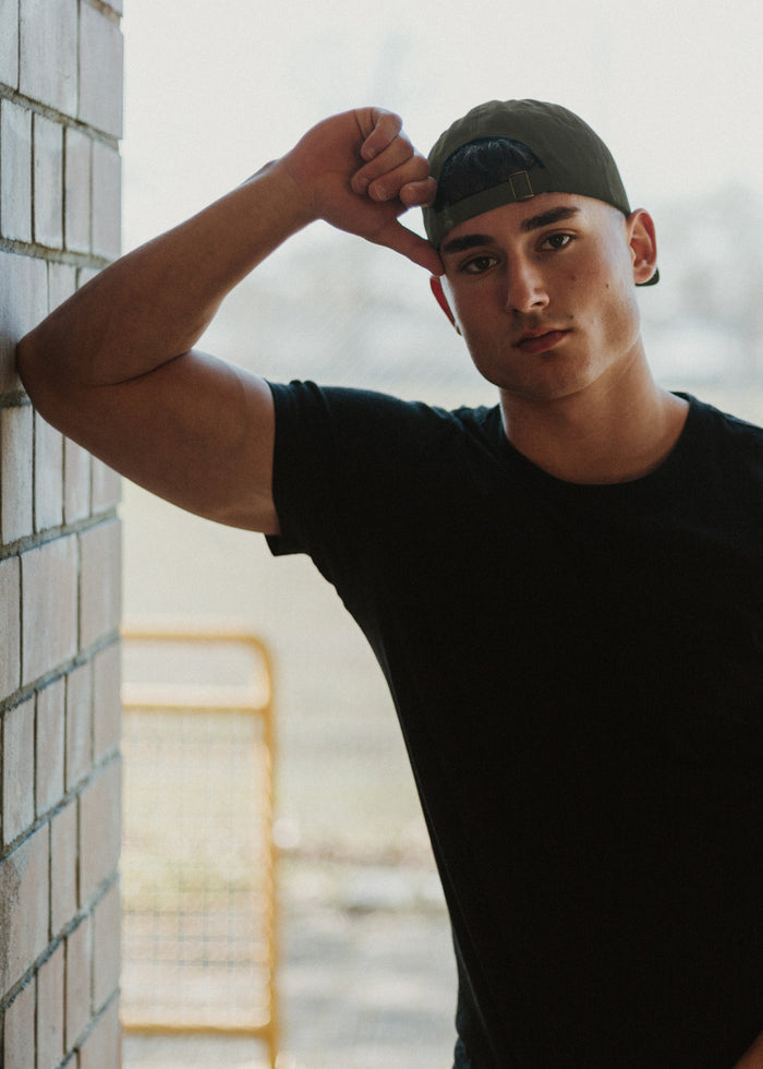 Blackskies-Crest-Baseball-Hat-Racing-Green-Model-3