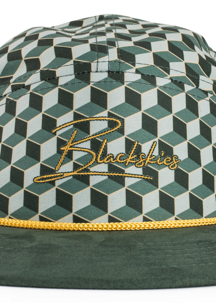 Blackskies-Designer-5-Panel-Cap-Gold-Green-6