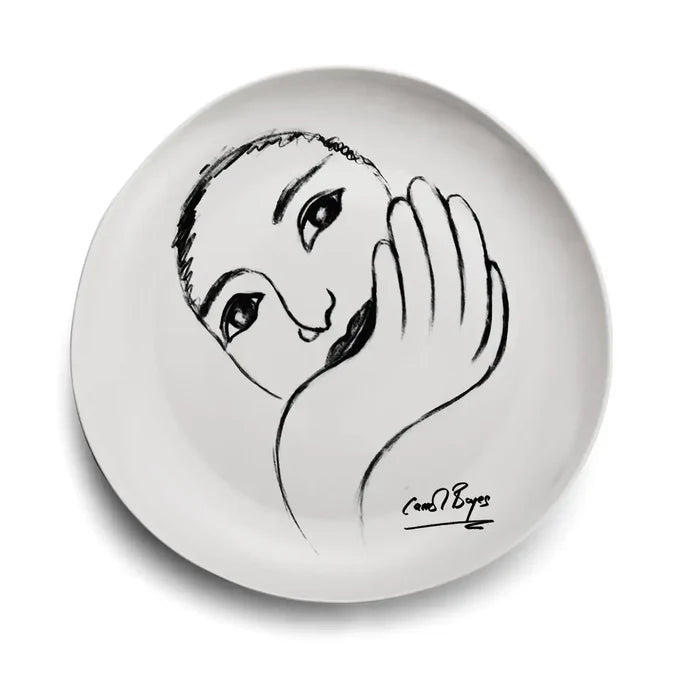DINNER PLATE - face facts