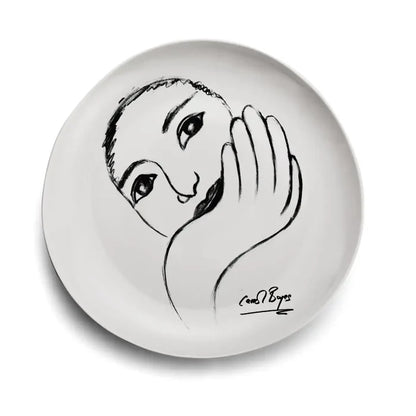 DINNER PLATE - face facts