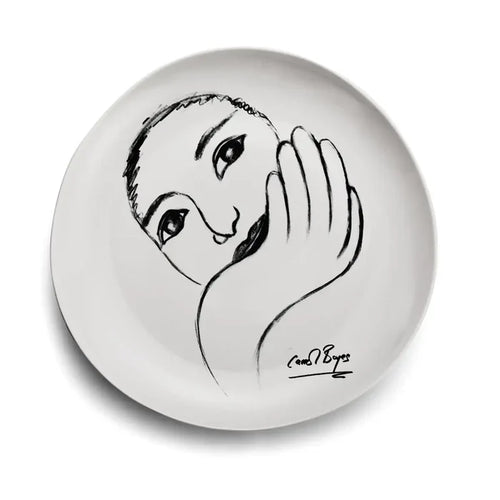 DINNER PLATE - face facts
