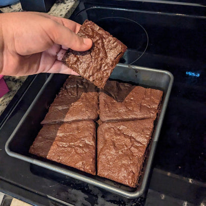 Disappearing Brownie Cutter