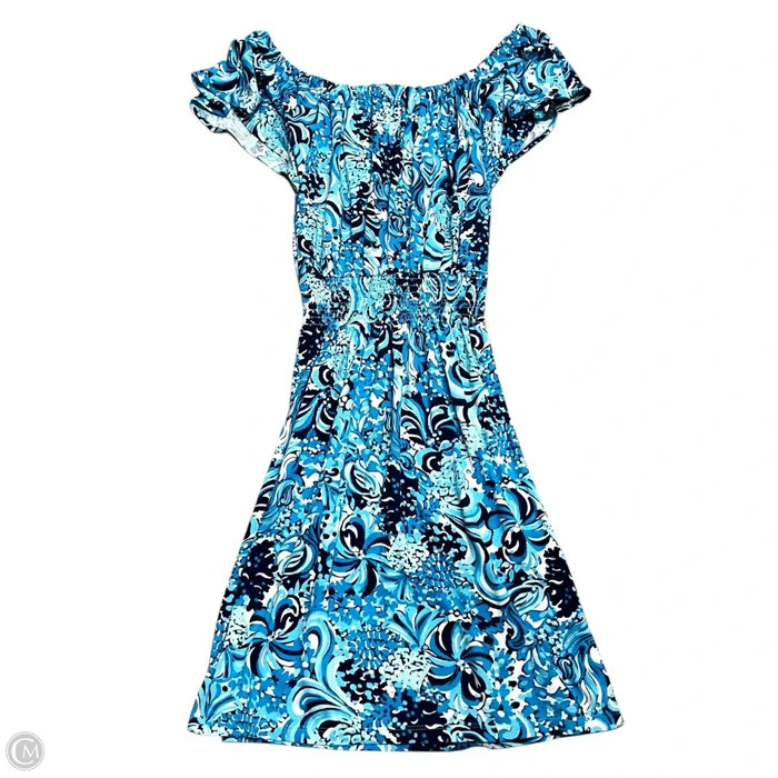 Dress Designer By Lilly Pulitzer In Blue, Size: Xxs
