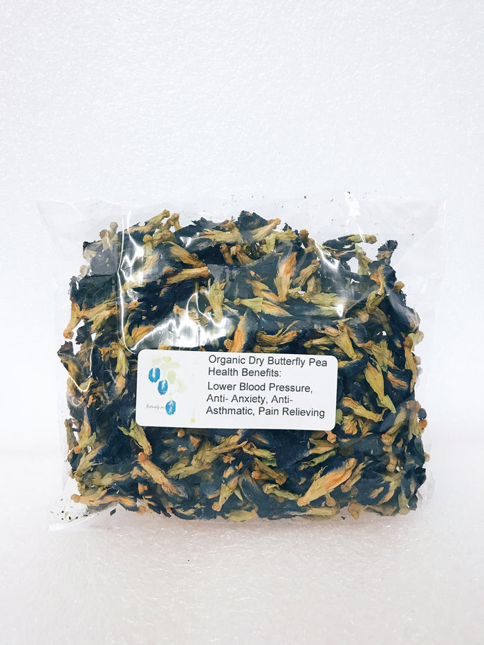 Dry Butterfly Pea ดอกอัญชัญแห้ง - 3 Aunties Thai Market