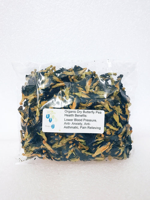 Dry Butterfly Pea ดอกอัญชัญแห้ง - 3 Aunties Thai Market