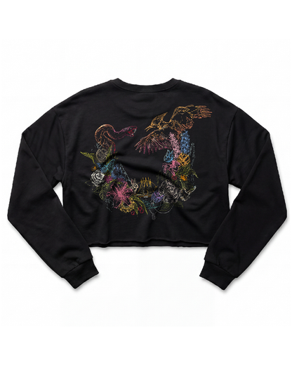 Emblem Sketch Cropped Long-Sleeve - The Hunger Games: Sunrise on the Reaping