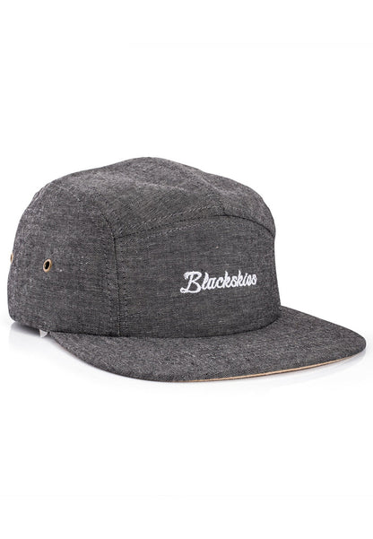 Blackskies-Eos-5-Panel-Hat-Denim-Black-Side