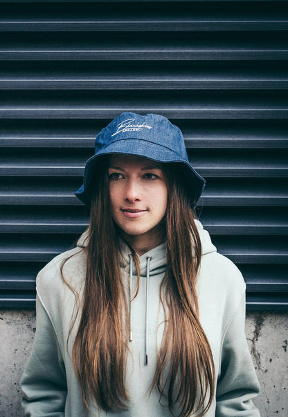 Blackskies-Eos-Bucket-Hat-Fisher-Sun-Denim-Jeans-Deepblue-Lovely-Model