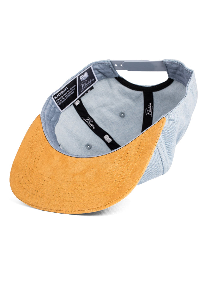 Blackskies-Essentials-Snapback-Kids-Cap-Light-blue-Brown-Brown-4