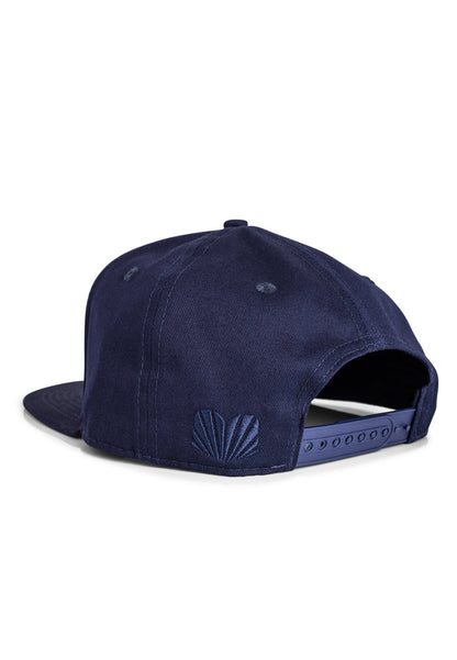 Essentials-Snapback-Cap-Navy-blue-Navy-blue-Brown-3