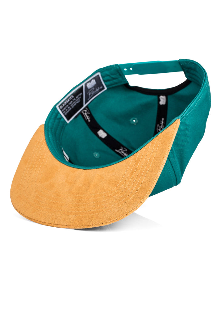 Blackskies-Essentials-Snapback-Cap-Tealgreen-Brown-Brown-4