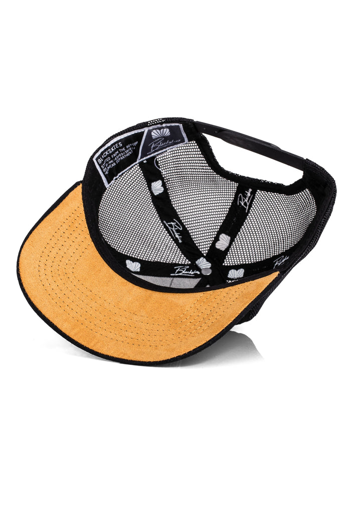 Blackskies-Essentials-Trucker-Cap-Kids-Black-Brown-4
