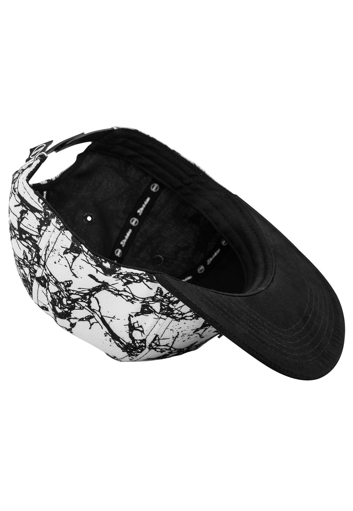 Blackskies-Fenrir-Snapback-Cap-Black-Suede-Marble-Bottom