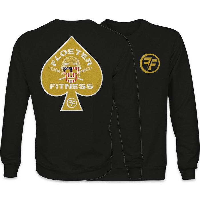 Floeter Fitness Gold Crewneck