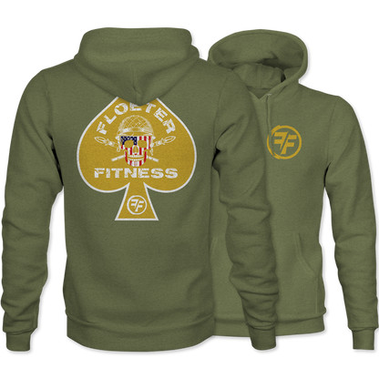 Floeter Fitness Gold Hoodie