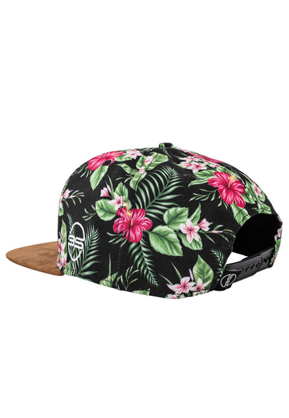 Blackskies-Oahu-Snapback-Cap-Floral-Suede-Back