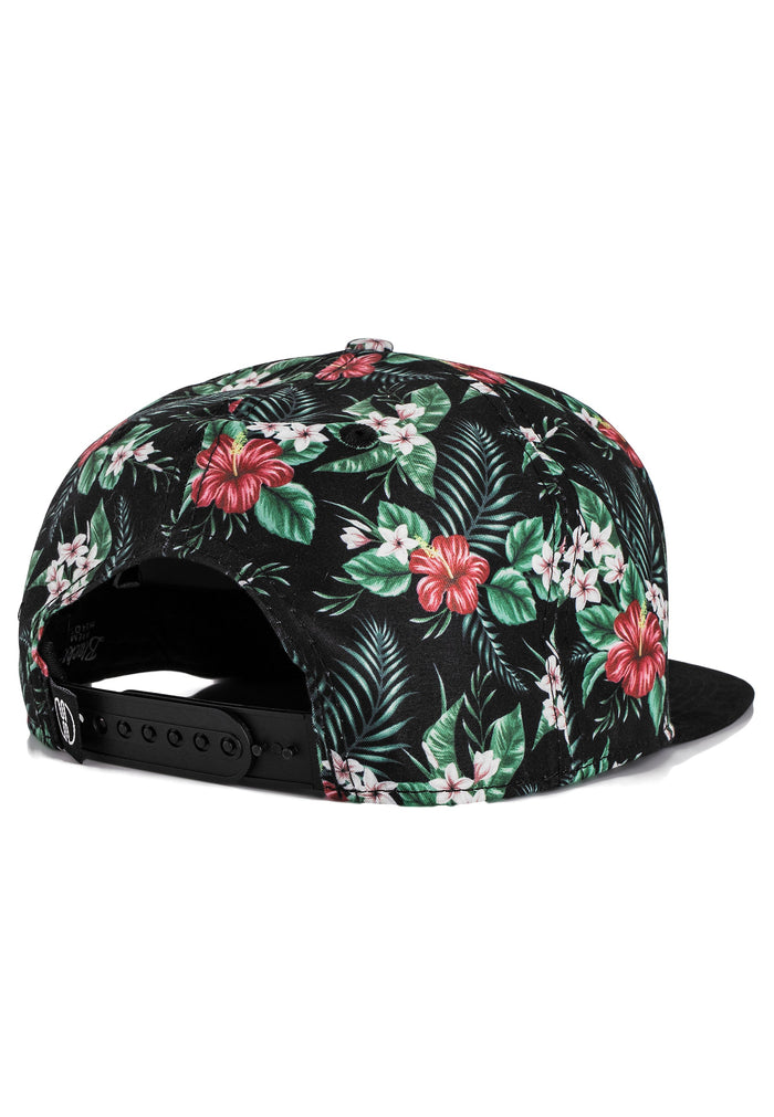Blackskies-Oahu-Vol-II-Snapback-Cap-Floral-Black-Back