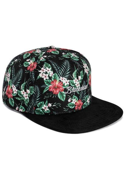Blackskies-Oahu-Vol-II-Snapback-Cap-Floral-Black-Side