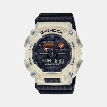 Casio Round Black Analog-Digital watch