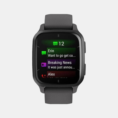 Garmin Square Black Digital watch