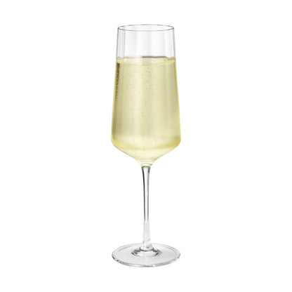 Georg Jensen Bernadotte Champagne Flutes, Set Of 6 Eleish Van Breems Home