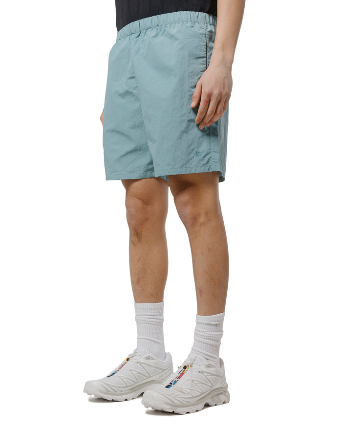 lost & found Goldwin Goldwin Nylon Shorts Smoke Aqua
