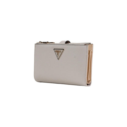 Guess Portmonee LAUREL II SLG DBL ZIP ORGNZR (beige)