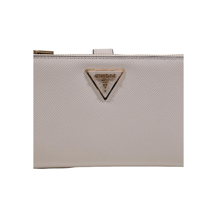 Guess Portmonee LAUREL II SLG DBL ZIP ORGNZR (beige)