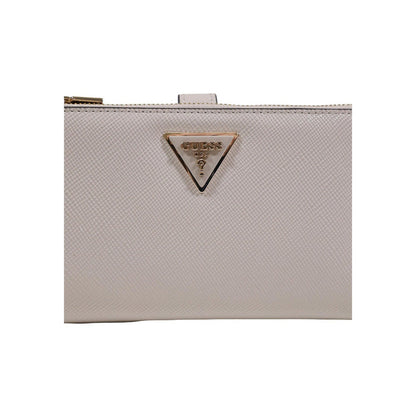 Guess Portmonee LAUREL II SLG DBL ZIP ORGNZR (beige)