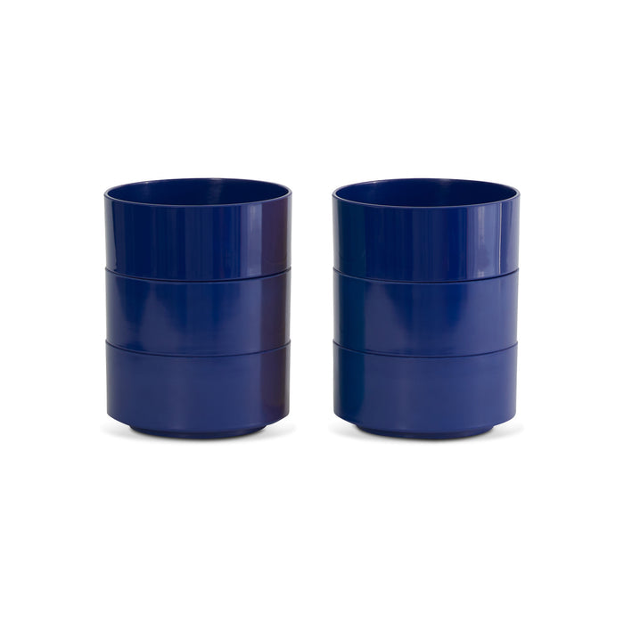 Hellerware Soup Bowl Blue, Set of 6 Eleish Van Breems Home